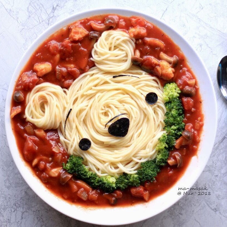 Macarrão Pooh It Mãe