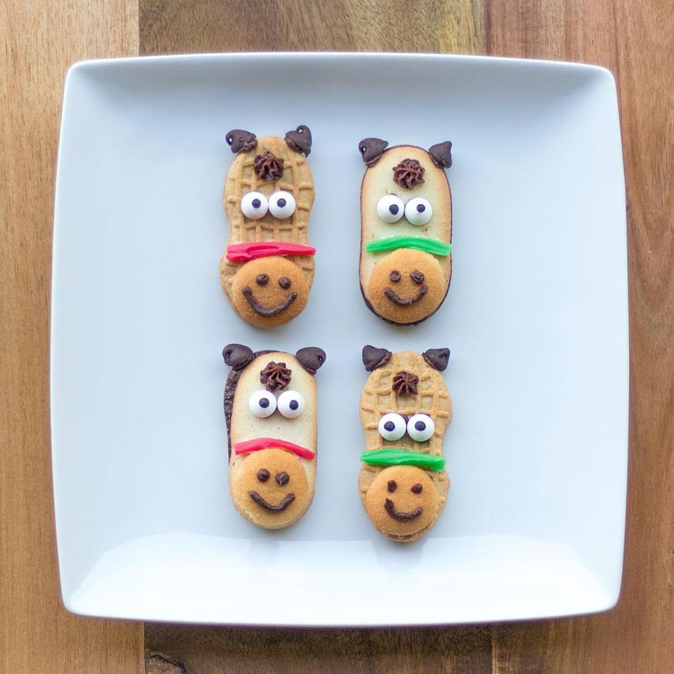 Biscoitos decorados Ideias de café da manhã It Mãe