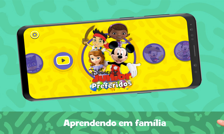 Melhores aplicativos para crianças Disney Junior It Mãe