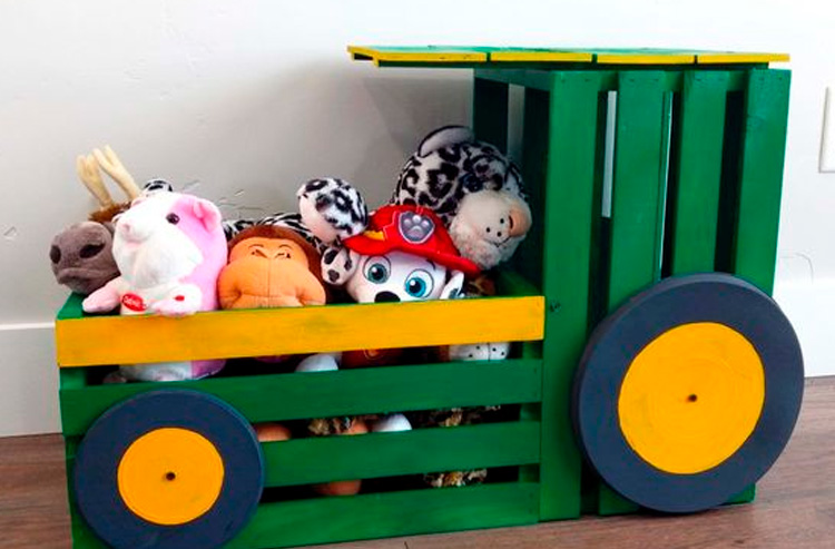 Caixote para organização do quarto It Mãe