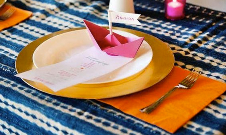 Pratos decorados para as crianças Cardápio It Mãe
