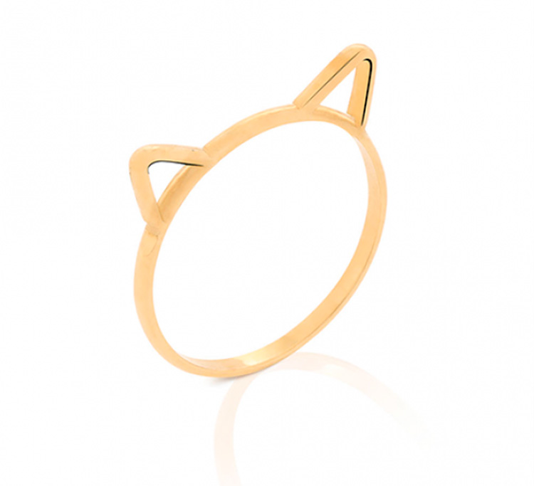 Anel com orelhas de gatinho Mini La Joie - It Mãe