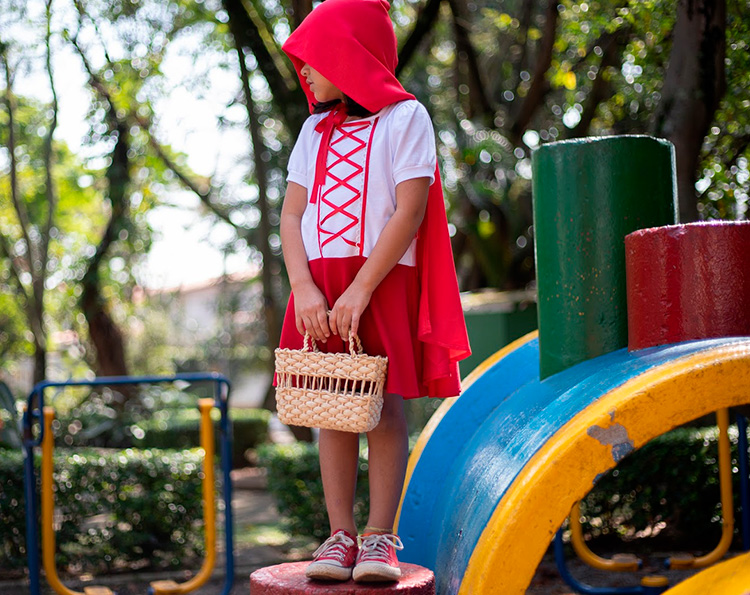 Rotina lúdica chapeuzinho vermelho Taioca - It Mãe