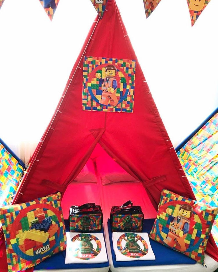 festa ninjago aniversário inspirado em séries pijamas party it mãe