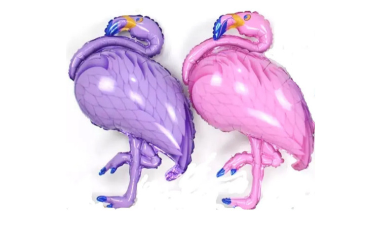 Balão Flamingo Metalizado - Rica Festa It Mãe