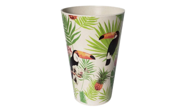 Copo de Fibra de Bambu Tropical - It Mãe