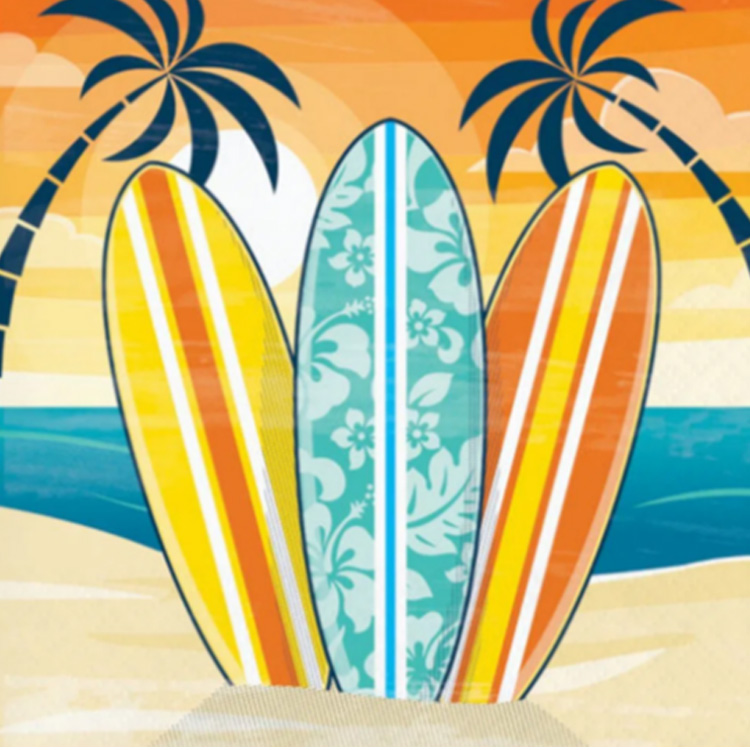 Surfing Prancha Guardanapo - It Mãe