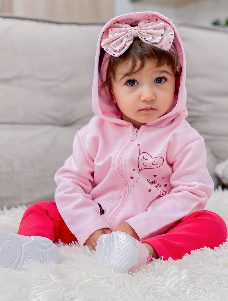conjunto rosa rique baby it mãe