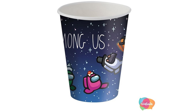 It Mãe - Rica Festa - Among Us - Copo