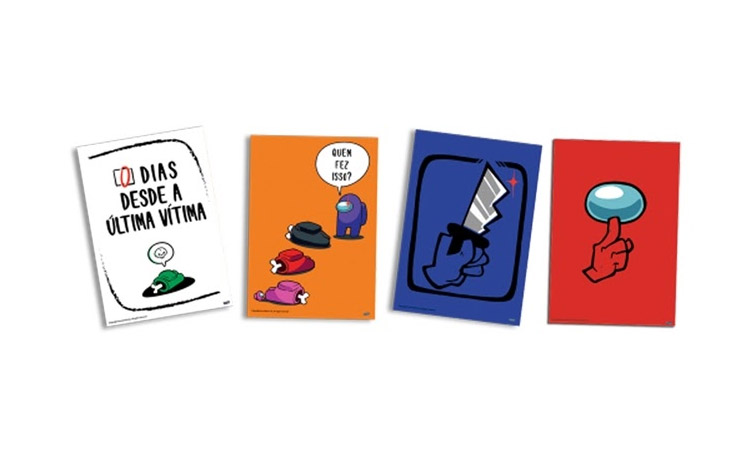 It Mãe - Rica Festa - Among Us - Quadro decorativo