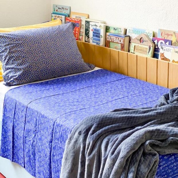 Jogo de cama quarto infantil Elefantinho Colorido - It Mãe