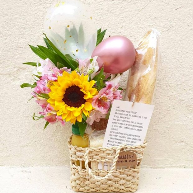 Presentes para mãe - Afeto na cesta - It Mãe