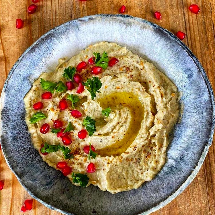 Babaganoush culinária árabe Do Oriente ao Pote - It Mãe