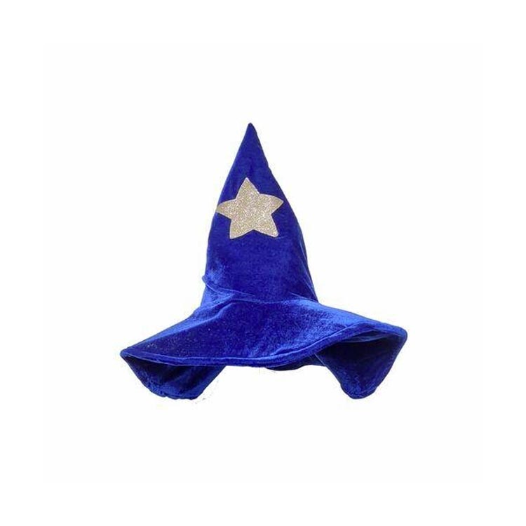 Chapéu mago azul -  fantasias e acessórios para Halloween - Lana Trends