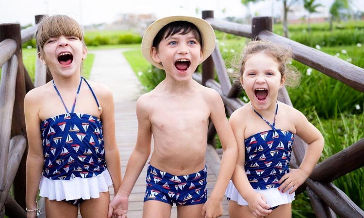 Maiô barco Lookinhos para praia e piscina Planet Beach Brasil - It Mãe