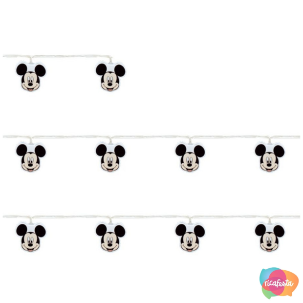 Cordão de led Mickey Mouse - Rica Festa