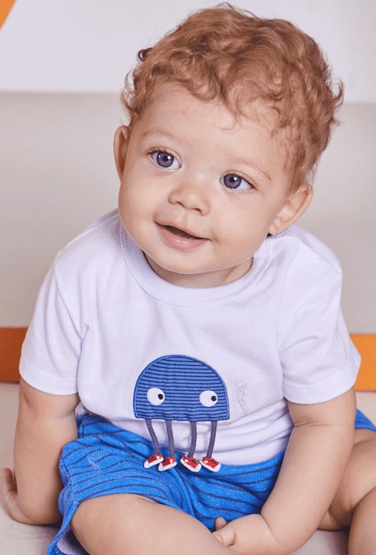 Looks infantis para o Natal - Conjunto polvinho skatista Loja Alphabeto - It Mãe