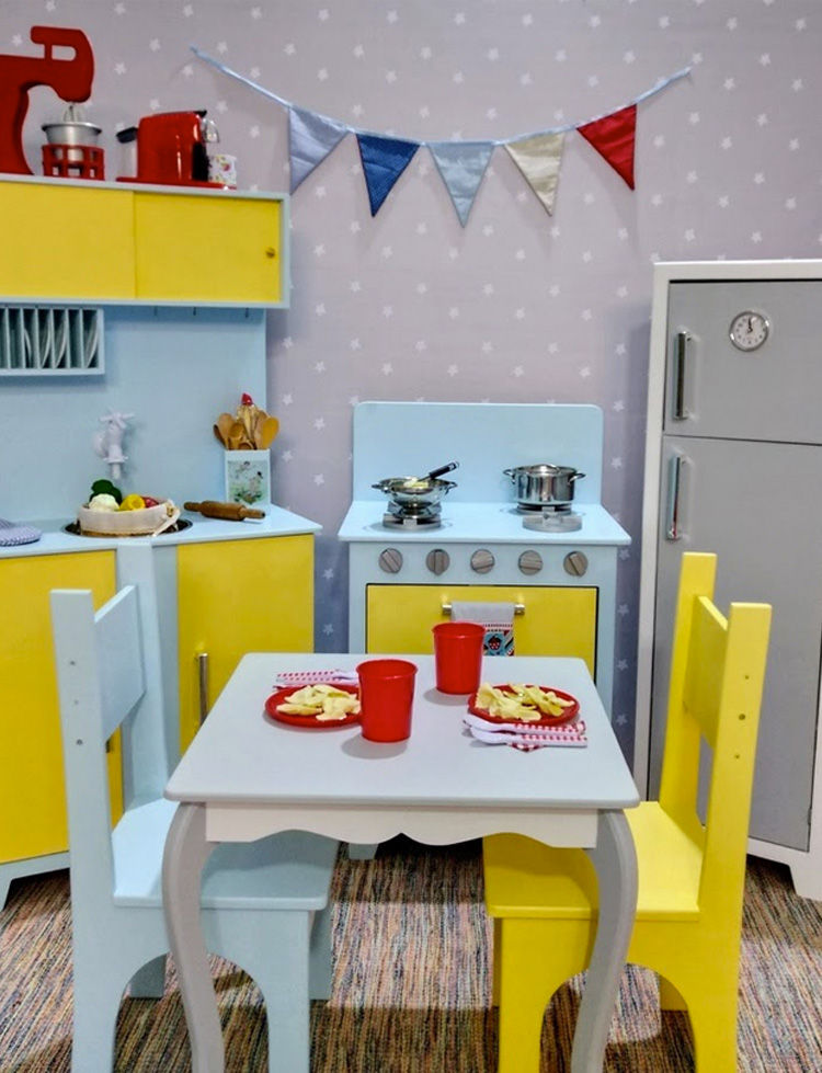 Cozinha completa para brincar de casinha - Atelier RA - It Mãe