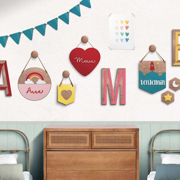 Itens decorativos para quarto maximalista Flamingoiaba - It Mãe