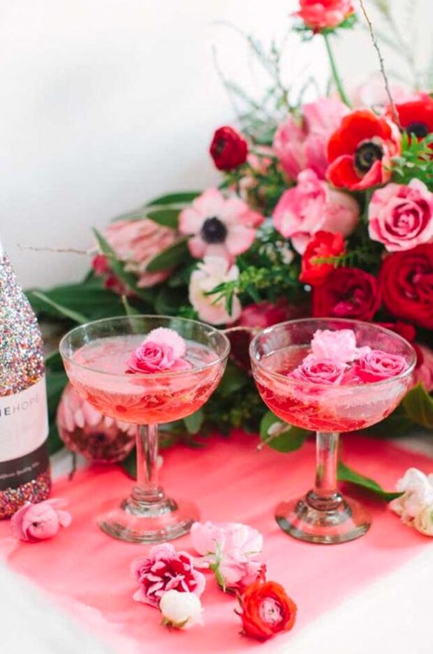 Rosé Decoração para o Dia dos Namorados - It Mãe