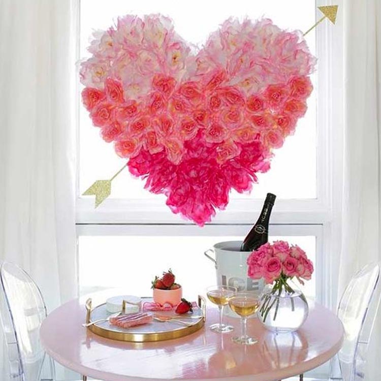 Mesa decorada para o Dia dos Namorados - It Mãe