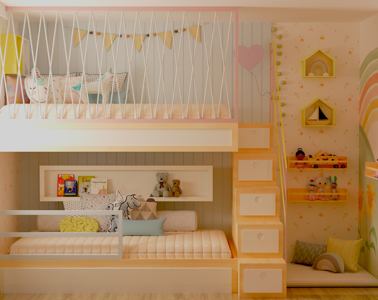quarto arco-íris inspirações para quarto infantil bubble design it mãe